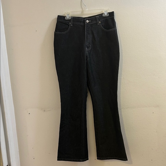 NY Jeans Dark Wash Flare Jeans - Picture 1 of 9